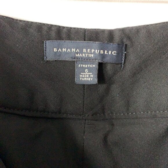 Banana Republic Women's Martin Fit 2 Gray Stretch Trouser Dress Pants Size 6 - Picture 6 of 9